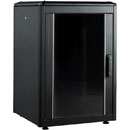 LANDE ES4626616/B-L ARMOIRE RACK 16U, larg.600, prof.600, type IP30, noir, assemblée