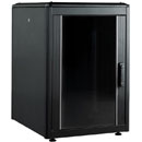 LANDE ES4626816/B-L ARMOIRE RACK 16U, larg.600, prof.800, type IP30, noir, assemblée