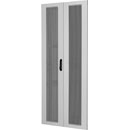 LANDE 36215842R/G-L PORTE GRILLAGEE GARDE-ROBE ARRIERE pour rack 362, 396, 42U, larg.800, gris
