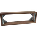 CANFORD ES4141003/W RACK MURAL EN BOIS 3U, prof.100mm, noyer