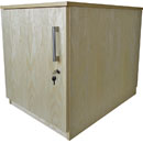 CANFORD ES4196812/A-C ARMOIRE RACK PREMIUM, 12U, larg.600, prof.800, frêne