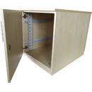 CANFORD ES4196812/A-C ARMOIRE RACK PREMIUM, 12U, larg.600, prof.800, frêne
