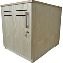 CANFORD ES4196812/A-C ARMOIRE RACK PREMIUM, 12U, larg.600, prof.800, frêne