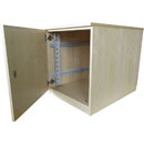 CANFORD ES4196812/A-C ARMOIRE RACK PREMIUM, 12U, larg.600, prof.800, frêne