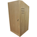 CANFORD ES4186018/A PUPITRE DE PRESENTATEUR AV 18U, prof.600mm, frêne