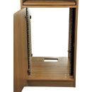 CANFORD ES4186018/O PUPITRE DE PRESENTATEUR AV 18U, prof.600mm, chêne