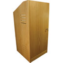 CANFORD ES4186015/B PUPITRE DE PRESENTATEUR AV 15U, prof.600mm, hêtre