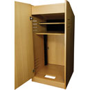 CANFORD ES4186015/B PUPITRE DE PRESENTATEUR AV 15U, prof.600mm, hêtre