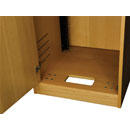 CANFORD ES4186015/B PUPITRE DE PRESENTATEUR AV 15U, prof.600mm, hêtre