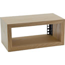 CANFORD ES4121502/A MINI CAISSON DEMI-RACK 2U, prof.150mm, frêne