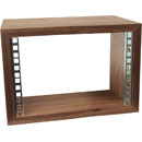 CANFORD ES4121504/W MINI CAISSON DEMI-RACK 4U, prof.150mm, noyer