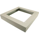 LANDE KIT SOCLE pour racks IP55, larg.600, prof.600, gris