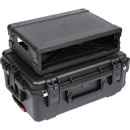 SKB 3I-2215M82U iSERIES FLIGHT RACK dim.internes 330x483x89mm, 2U cage, noir