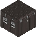 AMAZON AC6060-4307 MALLE dim. internes 540x540x460mm, 4 poignées, noir