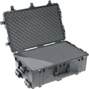 PELI 1650 PROTECTOR MALLE dim.internes 722x442x270mm, avec mousse, roulettes, noir