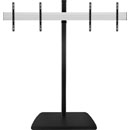 B-TECH BTF845 PIED POUT ECRAN PLAT jusqu'à VESA 600x400, double écran, fixe, noir