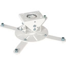 B-TECH BT899XL SUPPORT POUR PROJECTEUR plafond, jusqu'à 25kg, inclin./rot., tige 98.5mm, blanc