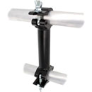 DOUGHTY T57351 RACCORD tube à tube parallele, centres 750mm, noir