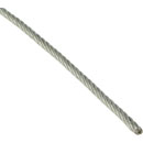 DOUGHTY T40600 CABLE GALVANISE flexible, 8mm, argent