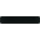 CANFORD PANNEAU VIERGE POUR RACK 2U, alu. plat, peinture noire