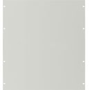 CANFORD PANNEAU VIERGE POUR RACK 12U, acier, gris clair