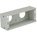 CANFORD BOITIER RACK DEMI LARGEUR 2U, prof. 100mm, gris clair