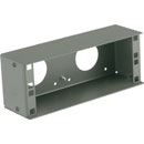 CANFORD BOITIER RACK DEMI LARGEUR 2U, prof. 100mm, gris foncé