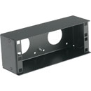 CANFORD BOITIER RACK DEMI LARGEUR 2U, prof.100mm, noir