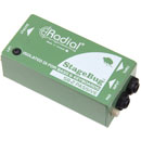 RADIAL STAGEBUG SB-2 DI BOX Passive, 6.35mm jack in/thru, balanced XLR out, for keyboards