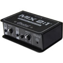 RADIAL MIX 2:1 MIXER 2-channel, passive, mono output, balanced 3-pin XLR/TRS jack input