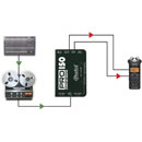 RADIAL PRO-ISO ISOLATOR Dual-mono, +4dB to -10dB converter, balanced inputs, unbalanced outputs