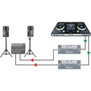RADIAL ICECUBE LINE ISOLATOR 1-channel, line level, balanced I/O