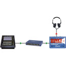 RADIAL DiNET DAN-RX2 NETWORK INTERFACE 2-channel Dante network to analogue, line level, receiver