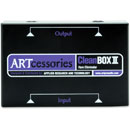 ART CLEANBOX II ELIMINATEUR DE BRUIT deux entrées jack 6.35mms, deux sorties jack 6.35mm