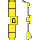 MARQUEURS DE CABLE PC36.Q Retrofit, noir sur jaune, bande de 32