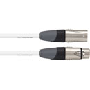 CANFORD CONNECT CABLE XLR3F-XLR3M-HST-1.5m, blanc