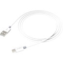JOBY CHARGE AND SYNC CORDON USB-A vers USB-C, gaine PVC, 3A, 1.2m, blanc