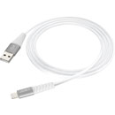 JOBY CHARGE AND SYNC CORDON Lightning, certifié Apple MFi, nylon tressé, 2.4A, 1.2m, blanc