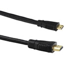 CORDON HDMI grande vitesse avec Ethernet, Mini C mâle vers Type A mâle, 2m