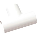 D-LINE FLET2010W PASSE-CABLES FORME T ARRONDI à clipser sur conduit 20 x 10mm, blanc
