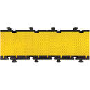 DEFENDER 3 2D M PASSAGE DE CABLE 3 canaux, straight, 1000 x 330mm, jaune