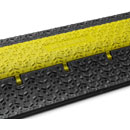 DEFENDER MICRO 2 CABLE PROTECTOR 2-channel, straight, 1005 x 273mm, yellow