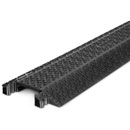 DEFENDER XPRESS 100 BLK CABLE PROTECTOR Drop-over, 1-channel, straight, 1005 x 250mm, black