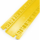 DEFENDER XPRESS 100 YEL CABLE PROTECTOR Drop-over, 1-channel, straight, 1005 x 250mm, yellow
