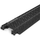 DEFENDER XPRESS 40 BLK CABLE PROTECTOR Drop-over, 1-channel, straight, 1005 x 120mm, black
