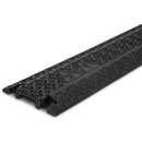 DEFENDER XPRESS 40 BLK CABLE PROTECTOR Drop-over, 1-channel, straight, 1005 x 120mm, black