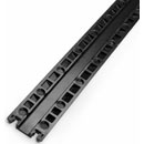 DEFENDER XPRESS 40 BLK CABLE PROTECTOR Drop-over, 1-channel, straight, 1005 x 120mm, black
