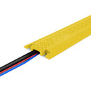 DEFENDER XPRESS 40 YEL CABLE PROTECTOR Drop-over, 1-channel, straight, 1005 x 120mm, yellow