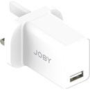 JOBY WALL CHARGER CHARGEUR MURAL USB-A UK, 12W, 2.4A, blanc