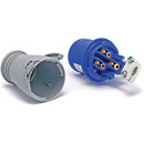 MK K9001BLU FICHE mâle, 16A, hermétique